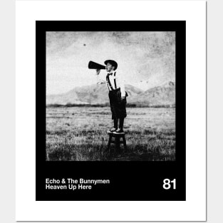 Echo & The Bunnymen | Heaven Up Here | Vintage Pantone Posters and Art